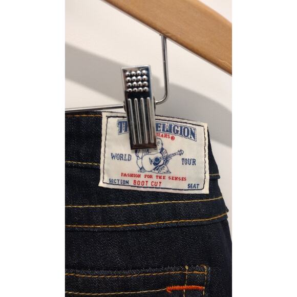 NWTS~ True Religion Bootcut W Flaps SIZE 31 RN# 112790 - Picture 8 of 9